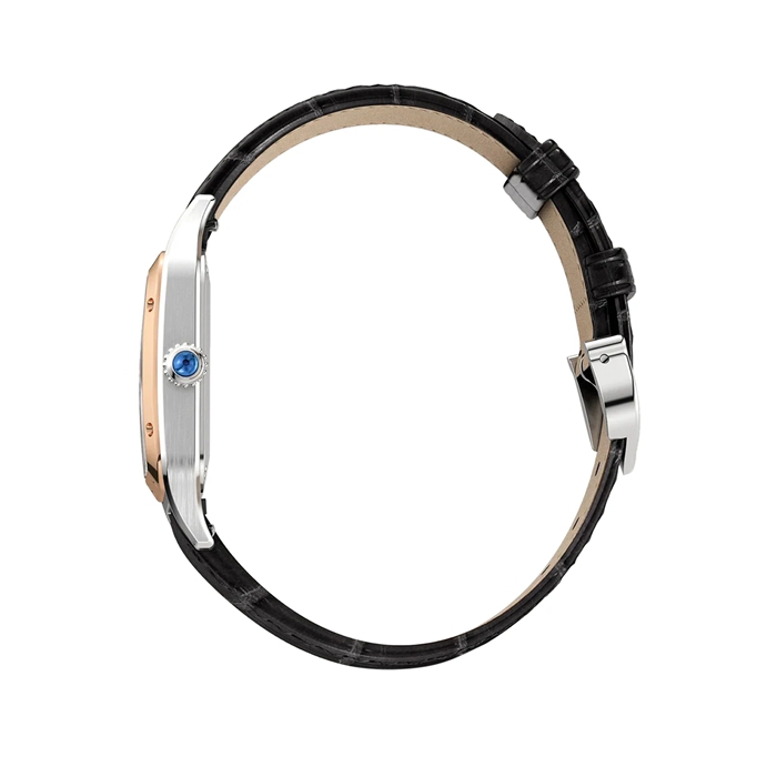 Cartier Santos-Dumont Ur Lille Model Høj Autonomi Kvartsværk Stålkasse W2SA0038 - Billede 3
