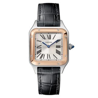 Cartier Santos-Dumont Ur Lille Model Høj Autonomi Kvartsværk Stålkasse W2SA0038