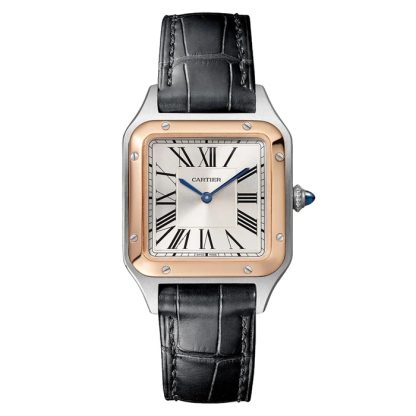 Cartier Santos-Dumont Ur Lille Model Høj Autonomi Kvartsværk Stålkasse W2SA0038