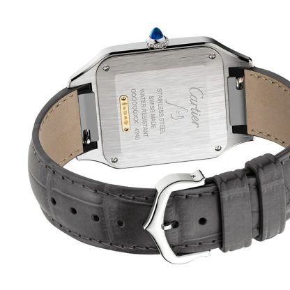 Cartier Santos-Dumont Ur Stor Model Gul Guld Høj Autonomi Kvarts W2SA0028 - Billede 3