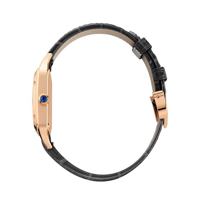 Cartier Santos-Dumont Watch Lille model Høj Qutonomy Quartz Movement Rose Gold WGSA0117 - Billede 3