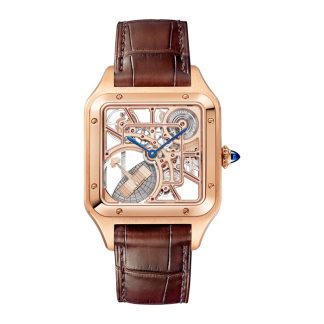 Cartier Santos Watch Stor model Mekanisk urværk med automatisk optræk Kaliber 1847 MC Stålkasse WHSA0030