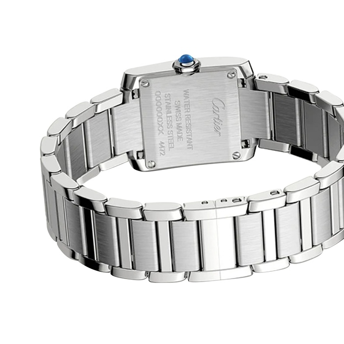 Cartier Tank Francaise ur lille model quartzværk W4TA0020 - Billede 3
