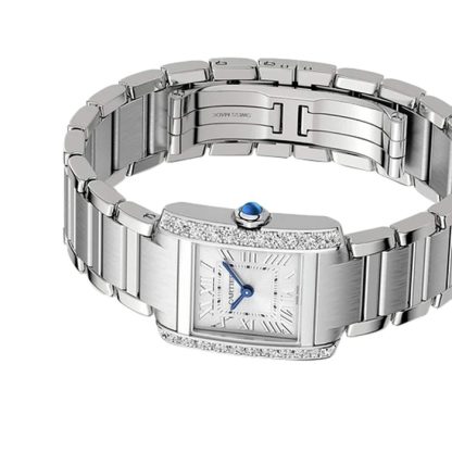 Cartier Tank Francaise ur lille model quartzværk W4TA0020 - Billede 5