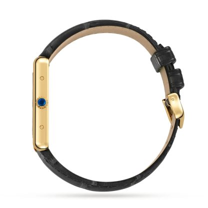Cartier Tank Louis Cartier Ur Stor model Kvartsurværk Gult Guld WGTA0067 - Billede 2
