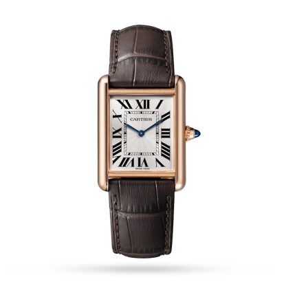 Cartier Tank Louis Cartier Watch Stor model Fremstilling Mekanisk værk med manuel optræk WGTA0011