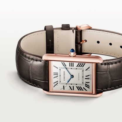 Cartier Tank Louis Cartier ur stor model mekanisk værk med automatisk optræk WGTA0346 - Billede 4