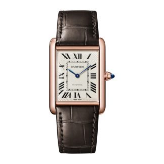 Cartier Tank Louis Cartier ur stor model mekanisk værk med automatisk optræk WGTA0346