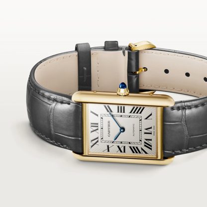 Cartier Tank Louis Cartier ur stor model mekanisk værk med automatisk optræk WGTA0357 - Billede 4