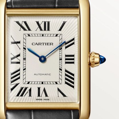 Cartier Tank Louis Cartier ur stor model mekanisk værk med automatisk optræk WGTA0357 - Billede 5