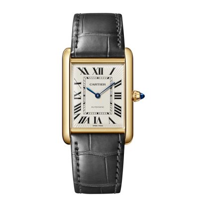 Cartier Tank Louis Cartier ur stor model mekanisk værk med automatisk optræk WGTA0357