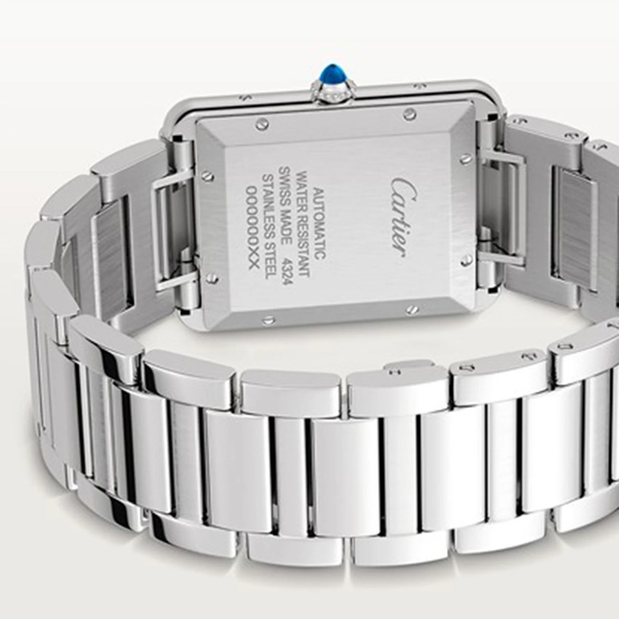 Cartier Tank Must Extra-Large Model Automatic Movement Steel 41mm X 31mm WSTA0053 - Billede 2