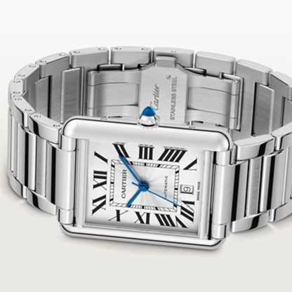Cartier Tank Must Extra-Large Model Automatic Movement Steel 41mm X 31mm WSTA0053 - Billede 4