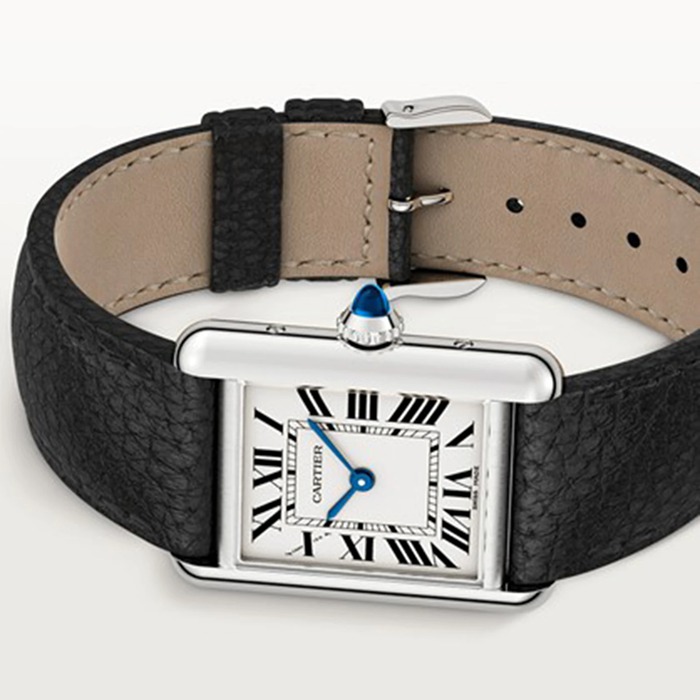 Cartier Tank Must Small Model Quartz Movement Stål Læder WSTA0042 - Billede 4