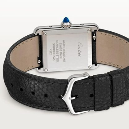 Cartier Tank Must Small Model Quartz Movement Stål Læder WSTA0110 - Billede 2