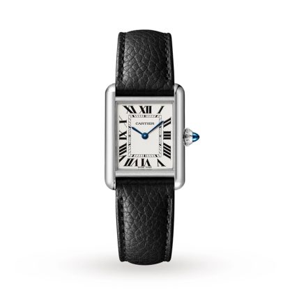 Cartier Tank Must Small Model Quartz Movement Stål Læder WSTA0110