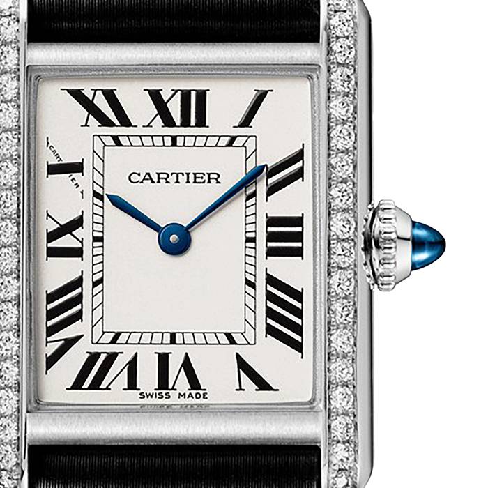 Cartier Tank Must Ur Lille model Kvartsurværk Stål W4TA0031 - Billede 5