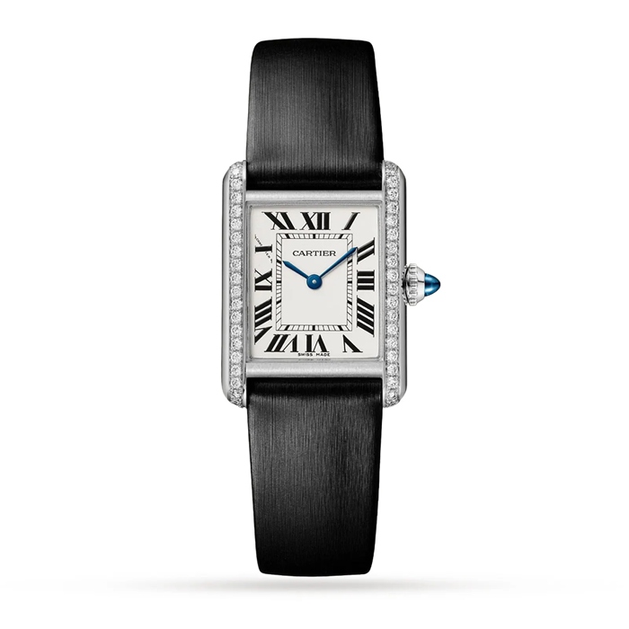 Cartier Tank Must Ur Lille model Kvartsurværk Stål W4TA0031