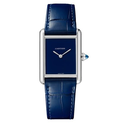 Cartier Tank Must Watch Large Model High Autonomy Quartz Movement Steel Case WSTA0114 - Billede 2