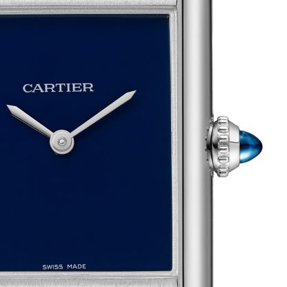 Cartier Tank Must Watch Large Model High Autonomy Quartz Movement Steel Case WSTA0114 - Billede 5