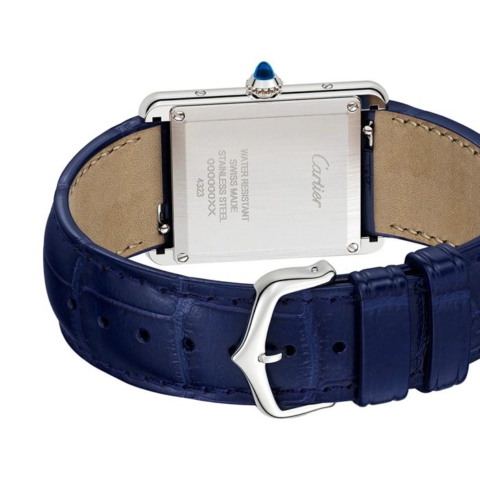 Cartier Tank Must Watch Large Model Quartz Movement Steel Case WSTA0055 - Billede 2