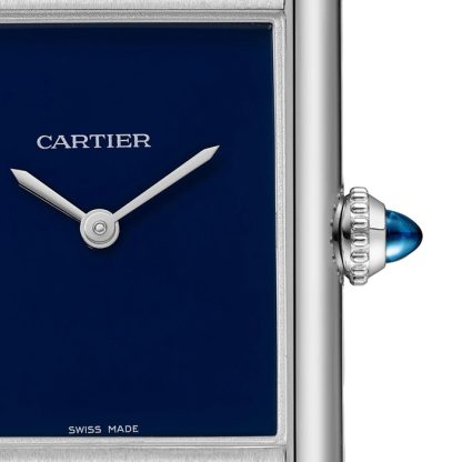 Cartier Tank Must Watch Large Model Quartz Movement Steel Case WSTA0055 - Billede 5