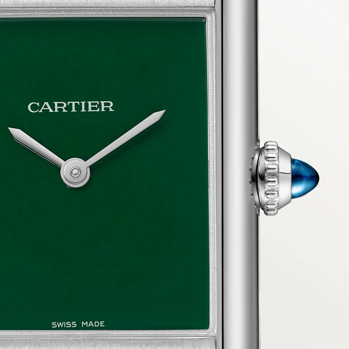 Cartier Tank Must Watch Large Model Quartz Movement Steel Case WSTA0115 - Billede 5