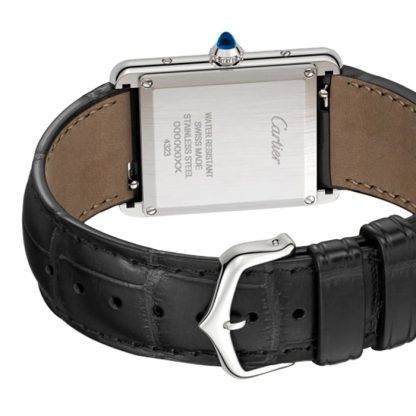 Cartier Tank Must Watch Large Model Quartz Movement Steel WSTA0108 - Billede 2