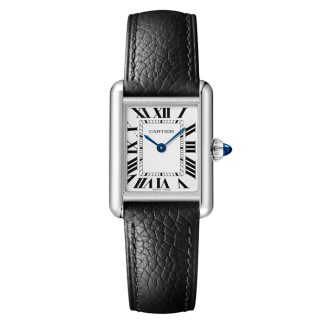 Cartier Tank Must Watch Small Model SolarBeat Photovoltaic Movement Steel Case WSTA0119