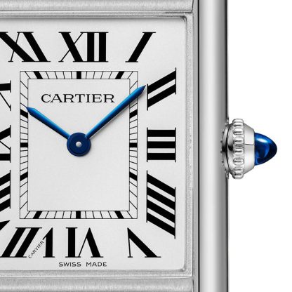 Cartier Tank Must Watch Stor model SolarBeat™-urværk Stålkasse WSTA0092 - Billede 4