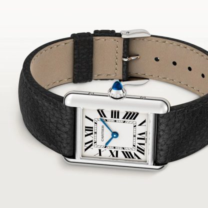 Cartier Tank Must ur lille model High Autonomy quartzværk Stålkasse WSTA0135 - Billede 3