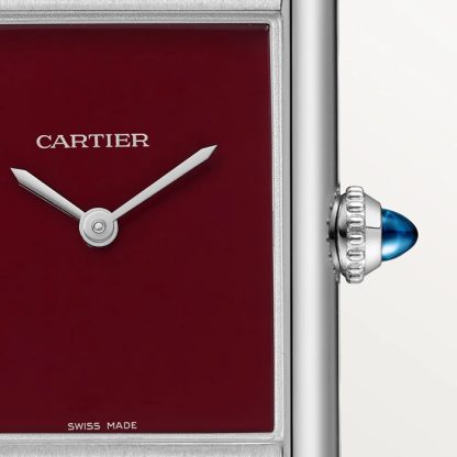 Cartier Tank Must ur stor model High Autonomy quartzværk Stålkasse WSTA0113 - Billede 2