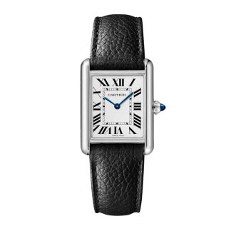 Cartier Tank Must ur stor model SolarBeat fotovoltaisk værk Stålkasse WSTA0138