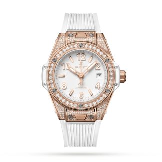Hublot Big Bang One Click King Gold White Pavé 33mm Ur 485.OE.2080.RW.1604