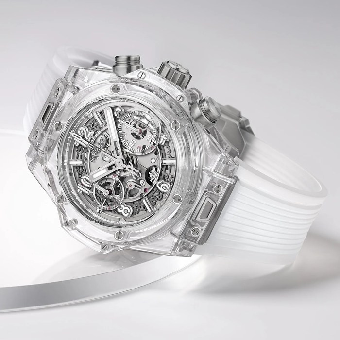 Hublot Big Bang Sapphire Chronograph 42mm 441.JX.4802.RT - Billede 5