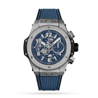 Hublot Big Bang Unico Titanium Blue 44mm herreur 421.NX.5170.RX
