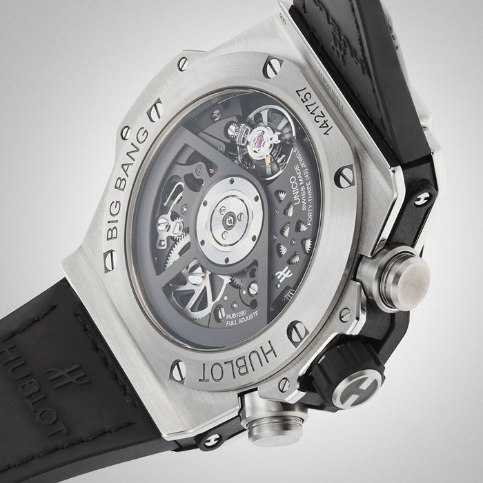 Hublot Big Bang Unico Titanium Rainbow 42mm 441.NX.1117.LR.0999 - Billede 5