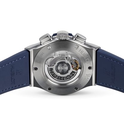Hublot Classic Fusion Blue Chronograph Titanium 45mm 521.NX.7170.LR - Billede 4