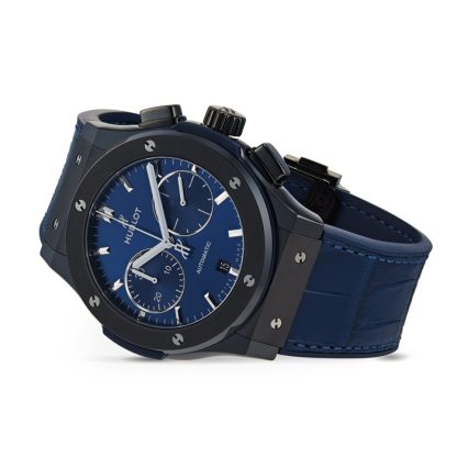 Hublot Classic Fusion Ceramic Blue Chronograph 45mm 521.CM.7170.LR - Billede 2