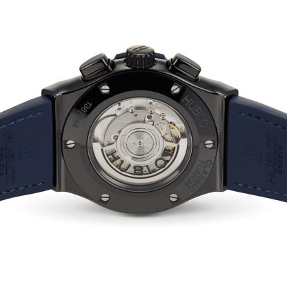 Hublot Classic Fusion Ceramic Blue Chronograph 45mm 521.CM.7170.LR - Billede 4