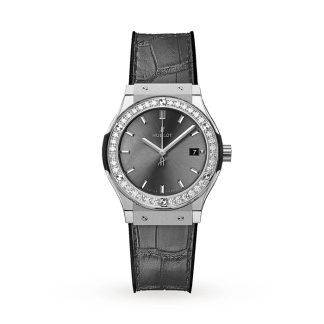 Hublot Classic Fusion Racing Grey Titanium 33mm Dameur 581.NX.7071.LR.1104.