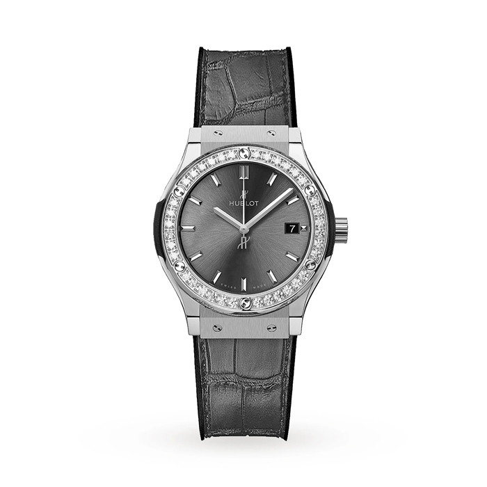 Hublot Classic Fusion Racing Grey Titanium 33mm Dameur 581.NX.7071.LR.1104.