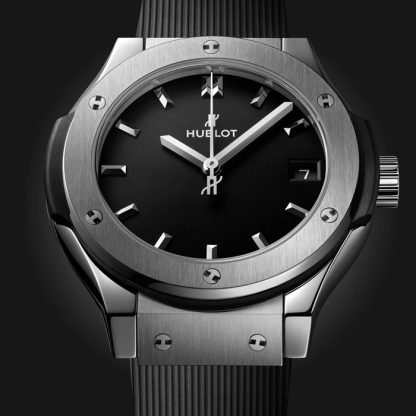 Hublot Classic Fusion Titanium 33 mm ur sort 581.NX.1470.RX - Billede 2