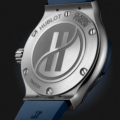 Hublot Classic Fusion Titanium Blue 33mm dameur 581.NX.7170.RX - Billede 5