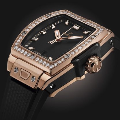 Hublot Spirit Of Big Bang King Gold Diamonds 32mm 682.OX.1180.RX.1204 - Billede 3