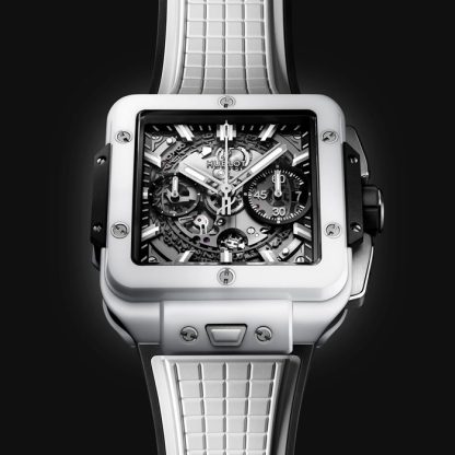Hublot Square Bang Unico Hvid Keramik 42mm 821.HX.0170.RX - Billede 3