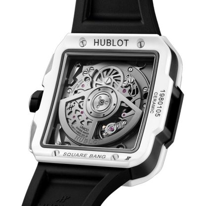 Hublot Square Bang Unico Hvid Keramik 42mm 821.HX.0170.RX - Billede 5