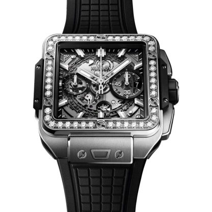 Hublot Square Bang Unico Titanium Diamonds 42mm 821.NX.0170.RX.1204 - Billede 2
