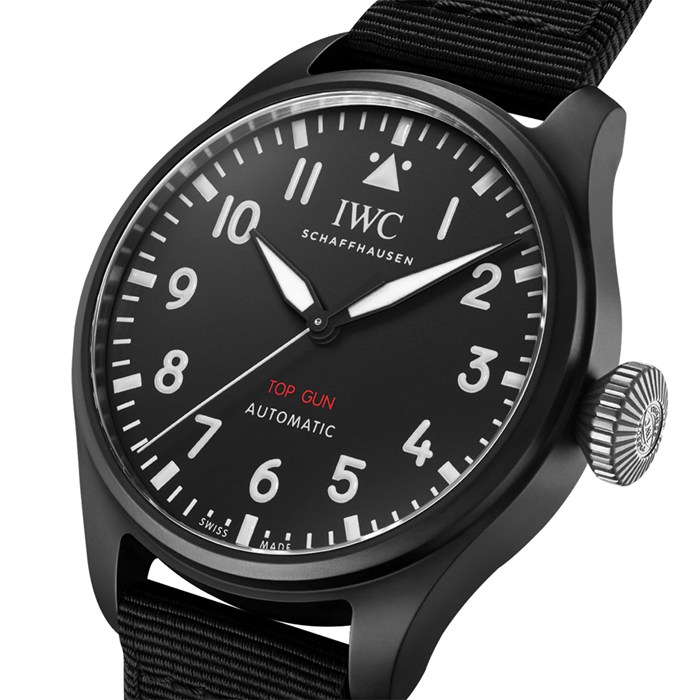 IWC Big Pilot Top Gun 43mm herreur sort IW329801 - Billede 2