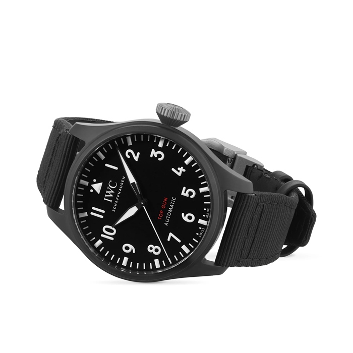 IWC Big Pilot Top Gun 43mm herreur sort IW329801 - Billede 5